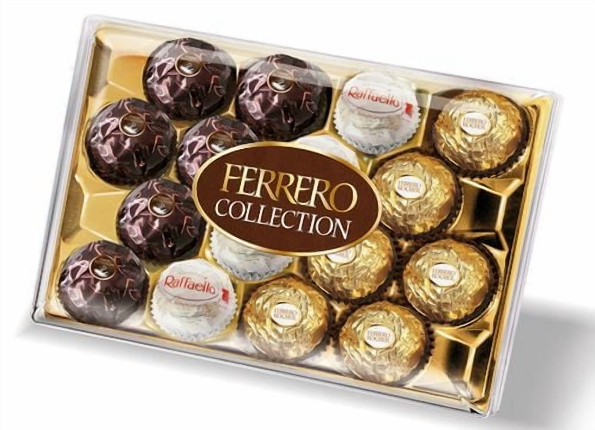 Boîte-cadeau Ferrero Collection (confiseries au chocolat et à la noix de coco) 16 morceaux 174g