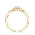 thumbnail image 2 of Rosec Jewels Certified Lab Diamond Oval Engagement Ring 1 Carat - 6x8 mm - EF-VS Quality, 14K Yellow Gold, US 12.00, 2 of 8