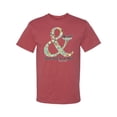 thumbnail image 2 of Trendy Tribal Be Still And Know That I Am God Inspirational/Christian Men's Graphic T-Shirt, Vintage Heather Red, 3XL, 2 of 3