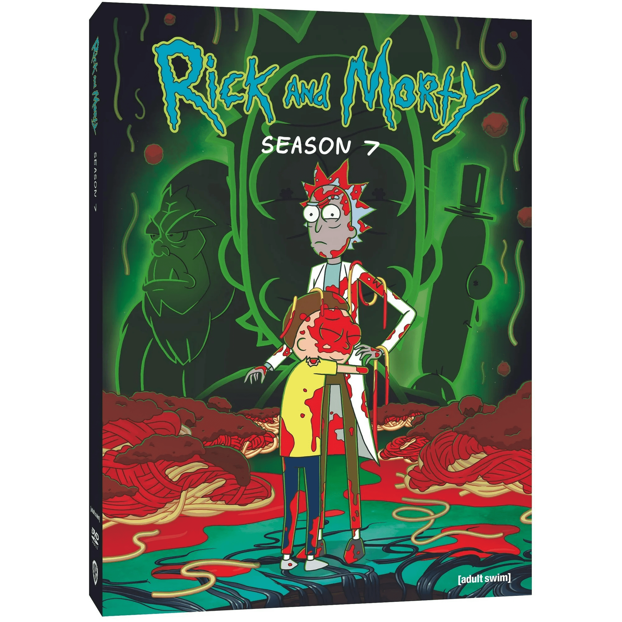 Rick Morty Complete Series Season 1-7 (DVD) English Only