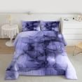 thumbnail image 2 of Homewish Abstract Marbling Watercolor 3 Pieces Queen Comforter Set for Kids Teens Adults,Gradient Ombre Marble Ultra Soft Bedding Sets,Mountain Fluid Bedding Comforter Set Breathable, 2 of 8