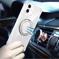 thumbnail image 7 of For Apple iPhone 16 Pro Max (6.9") Magnetic [Compatible with Magsafe] with 360° Rotatable Ring Holder Invisible Stand Transparent Cover ,Xpm Phone Case [ Clear ], 7 of 7