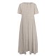 thumbnail image 2 of Vestido de Verano de Manga Corta para las Mujeres, Moda Casual Cuello Redondo, Vestido Sólido, Vestido Casual Sexy para las Mujeres, 2 of 4
