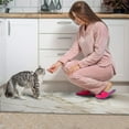 thumbnail image 4 of Kitchen Rugs and Mats Non Skid Washable Gray and Brown Marble Kitchen Mat and Rug Set,Floor Cushion Waterproof Rug,Rubber Backed Area Rugs for Kitchen Laundry, 4 of 7