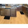 thumbnail image 5 of Garland Rug Town Square Black Kitchen Rug Set, 2 Piece Sliced Set (18"x28" Sliced, and 18"x28"), 5 of 5
