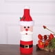 thumbnail image 5 of Cubierta navideña para botella de vino, suéter para botella de vino, decoración de mesa de cena de Navidad, regalo para decoraciones navideñas, 5 of 8