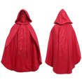 thumbnail image 2 of Cape à Capuche pour Filles, Cape Décorative Cosplay Créative pour Halloween, 2 of 8