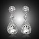 thumbnail image 4 of Pendientes colgantes Yuxing con brillantes Diamantes de imitación Forma de gota de agua 1,6 cm x 4,8 cm, 4 of 5
