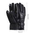 thumbnail image 3 of Eigraketly Guantes térmicos eléctricos USB de invierno Guantes térmicos impermeables y resistentes al viento Temperatura ajustable Guantes térmicos para Ciclismo Rotación Eigraketly OD016640-01, 3 of 6