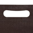 thumbnail image 5 of 50Pcs Die Cut Non Woven Bags Eco Friendly Flat Mouth Tote Bags Non Woven Fabric Garment Bags Brown 25x35cm/9.8x13.8in, 5 of 5
