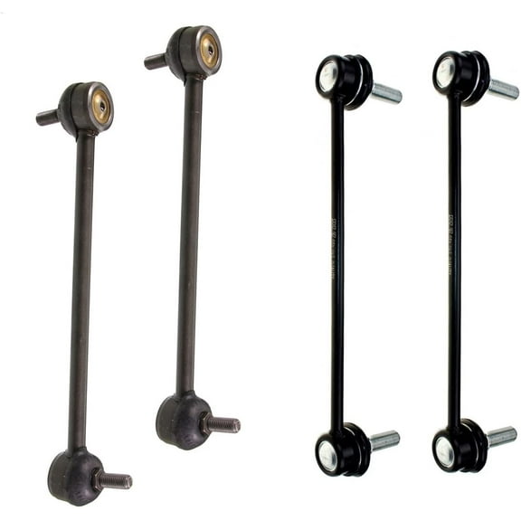 Detroit Axle - 4 Sway Bars for 2007-2011 Toyota Camry 2008 2009 2010 Stabilizer Sway Bar End Links Front and Rear Replacement
