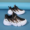 thumbnail image 5 of Yindaity Running Shoes Boy Boys Girls Sneakers Walking Athletic Running Kid Shoes Non-Slip Lightweight Comfortable Breathable for Little Kid/Big Kid(Brown,Size10.5), 5 of 5