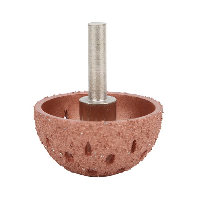 2 Piezas de Ruedas de Pulido de Diferentes Tama?os, Tazón de Acero de Tungsteno, Reparación de Neumáticos, Cabeza Giratoria, Herramientas Rotativas Con Vástago de 6 MM Amonsee NO