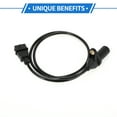 thumbnail image 5 of Unique Bargains 1 Pc Crankshaft Position Sensor for FIAT Panda I Hatchback 1.1 1995-2003 Sturdy Metal Plastic Black Engine Crank CKP Sensor, 5 of 6