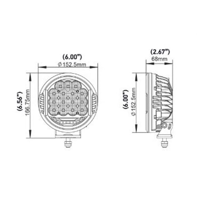 Hella 2XT 980 500-041 LED Door Entry Light - Simple, Timeless Design