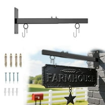 20"-28" Scalable Hanging Sign Bracket, Sign Brackets Hanging Sign Outside for Home Office Classroom
