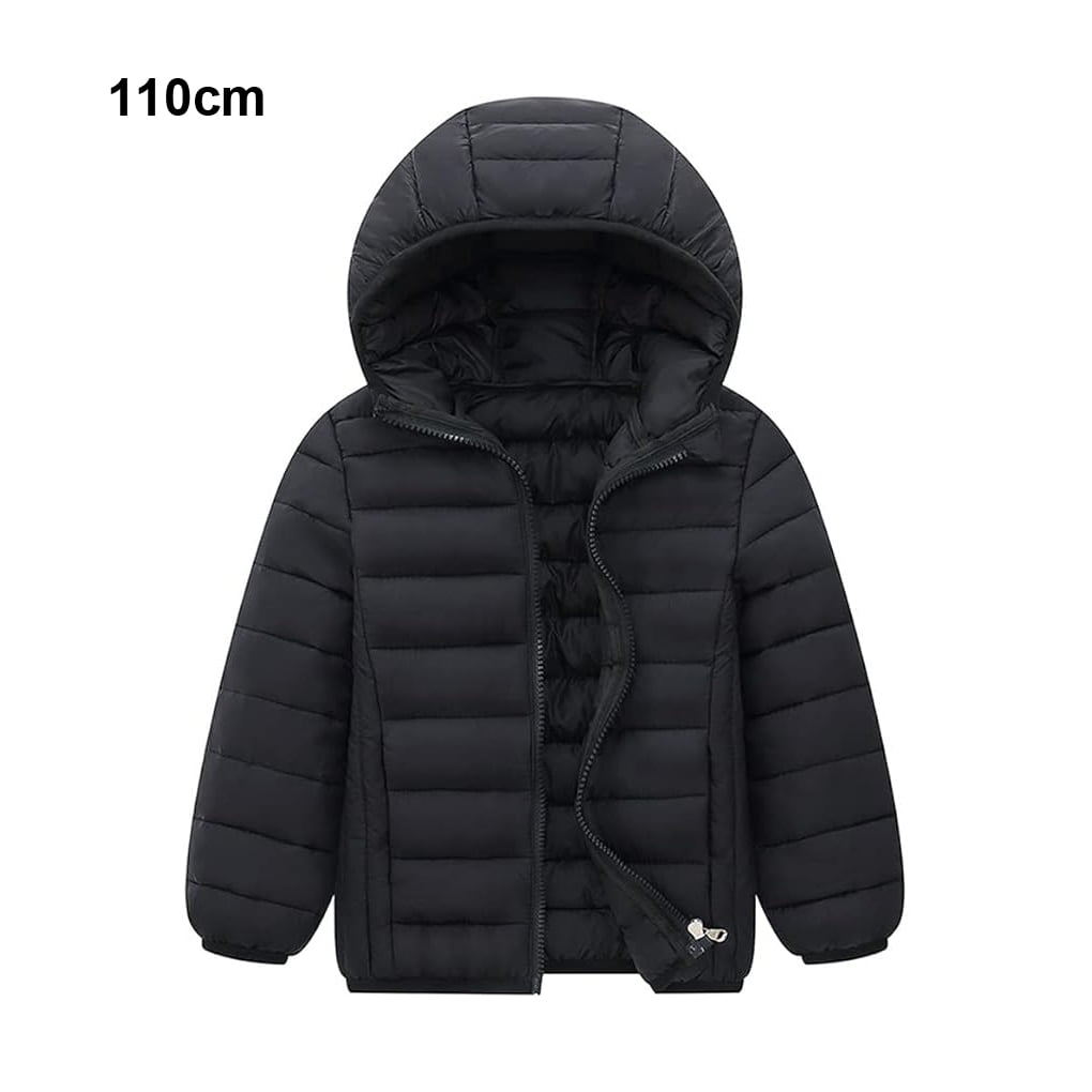 Thinsony Kids Down Jacket For Winter Adventures And Comfort Down Clothing Jackets Down Coat For Winter black 110cm Walmart