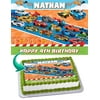Hot Wheels Race Car 2 Edible Cake Image Topper Personalized Picture 1/4 Sheet (8"x10.5")