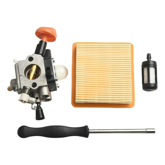 Carburetor Kit Replacement for FS89 FS91 FS111 FS131 HT102 HT103 for RX FC 91 FC 96 FC 111 for Part Number 4180 120 0615,1 * carburetor 1 * fuel filter 1 * air filter 1 * screwdriver,As Shown