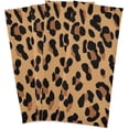 thumbnail image 2 of Coolnut Leopard Kitchen Dish Towel Set of 4, Soft Absorbent Drying Dishcloths Dish Towels with Hanging Loop for Kitchen Bathroom Bar Home Decor, 28 x 18 Inch Washcloth Gift, 2 of 7