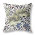 thumbnail image 4 of Amrita Sen Three Roses with Butterfly Indoor/Outdoor Pillow with Removable Cover in Muted Yellow Blue Peach18x18, 4 of 5