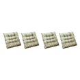 thumbnail image 1 of Ounissouiy Cojín de poliéster para silla de 2 uds. Para patios, añade comodidad y estabilidad a los asientos al aire libre, amplia aplicación, Amarillo 2Conjunto, 1 of 6