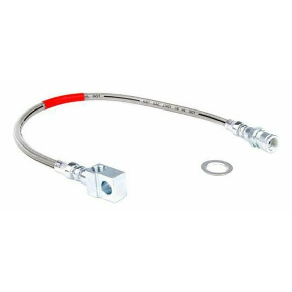 Geelife For Chevy GMC Rough Country Stainless Steel Rear Brake Line 4-6" Lift Truck/SUV