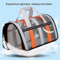 thumbnail image 2 of Cat Carrying Bag Dog Foldable Carrier Portable Bag Travel Carrier, 2 of 5