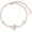 Butterfly 7+2 inch, variant on Rose Gold Plated Butterfly Bracelet Anklet Created Pearl Shell, 14k Rose Gold Plated 925 Sterling Sliver Butterfly Anklet for Women
