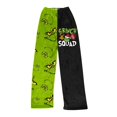 thumbnail image 4 of Pijama navideño de Grinch - Pijama a juego de Grinch. Pijama holgado de franela con estampado navideño para mujer, cómodo y afelpado. Pijama navideño a juego de Grinch para toda la familia., 4 of 6