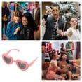 thumbnail image 3 of Gafas de sol con forma de corazón, gafas de fiesta, gafas de sol divertidas, gafas para fiesta en la playa, recuerdo de fiesta, 3 of 8