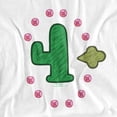thumbnail image 2 of Clarence Freedom Cactus Women's T Shirt, White, Small, 2 of 6