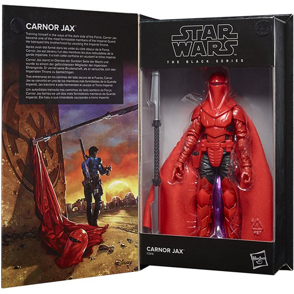 Star Wars The Black Series Lucasfilm 50th anniversary 6 Inch Action Figure Wave 1 - Carnor Jax