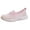 Pink, variant on DSJLMQ Women's Hollow Mesh L𝗈afers Lightweight Breathable Sport Shoes Wide Width Comfortable Tennis Lightweight Outdoor F𝗅a𝗍s Shoes Elastic 𝖫a𝖼e Up L𝗈afers