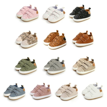 

Baby Boys Girls Soft-soled Non-slip Toddler Shoes + Socks