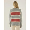thumbnail image 5 of Relaxed Fit Colorful Striped Sweater, 5 of 5