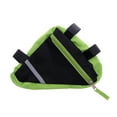 thumbnail image 1 of EeaseCA Triangle Cycling Bike Tube Bag MTB Road Front Frame Bag Pannier Accessories (Green), 1 of 8
