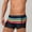 c01Black, variant on LNWUY Men's Quick Dry Trunks Underpants Rainbow Stripe Swim Briefs Bikini Board Surf Shorts Boxer Swimwear Black XL