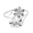 thumbnail image 3 of Langgg Bras Bracelet Tendance Brassard Rétro pour Graduation Épouse Femmes Argent, 3 of 9