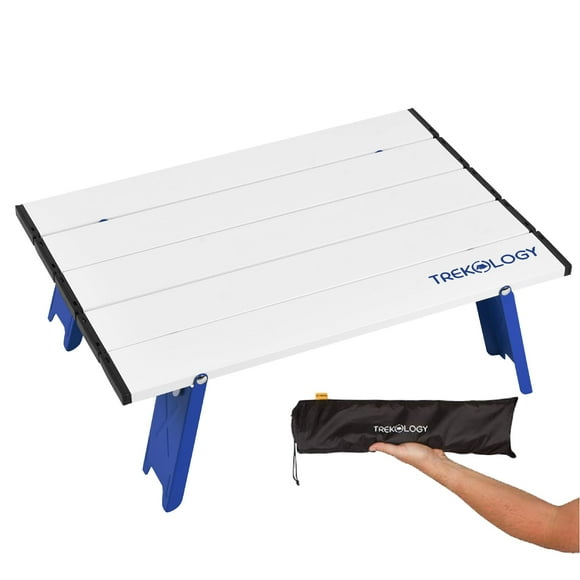 Mesa portátil TREKOLOGY plegable de aluminio 40x6x7 cm 0,5 kg