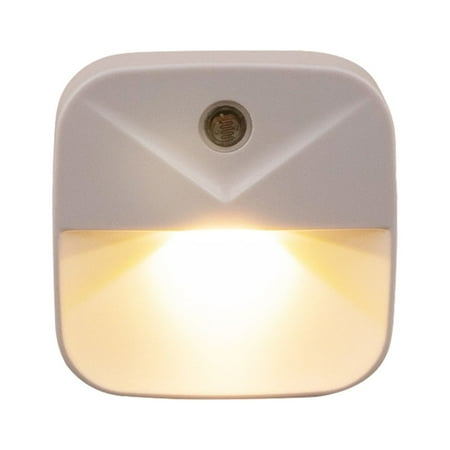 Plug-In Infrared Motion Sensor LED Night Light Auto On Off Soft Glare-Free Light For Closet Stair Corridor Bathroom Cabinet Indoor Auxiliary Lighting Lamp