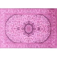 thumbnail image 1 of Ahgly Company Indoor Rectangle Medallion Pink Traditional Area Rugs, 6' x 9', 1 of 4