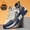 White Blue, variant on Men'S Stylish Winter Sneakers - Mid-Top Lace-Up Shoes with Faux Fur Lining, Durable PVC Sole & Breathable Fabric Lining for All-Season Casual Wear, White & Navy Blue Design, Winter Sneakers