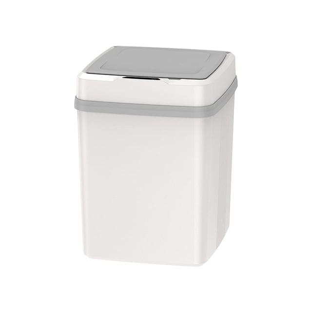 Bote de Basura Automático Bote de Basura de 12 L para Interior Bote de Basura Versátil Impermeable Bote de Basura de Inducción Inteligente para Dormit