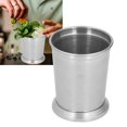 thumbnail image 3 of Vintage Bartending Cup 304 Stainless Steel, Stable Base, Retro Design, Cocktail Mixing Cup for Home Bar with Rounded Opening Design and High Strength, 3 of 7