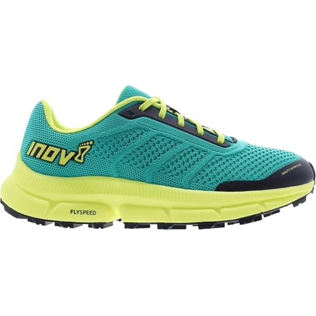 INOV8 Women's TrailFly Ultra G 280 - Ultra Running Trail Shoes - Aqua/Yellow - 6