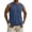 Blue, variant on Men's Casual Athletic Sleeveless Tank Top Breathable Polyester Spandex Workout Muscle Shirt for Running Gym Daily Wear