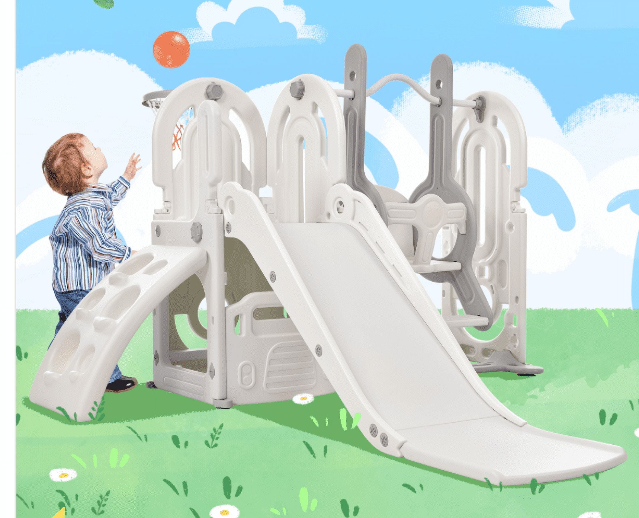 playdesign 3REE OVER Z グレー L playdesign 3REE OVER Z グレー L Toddler Playset with End