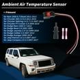thumbnail image 3 of Sensores de temperatura del aire ambiental Unique Bargains No.5293138AA para Ram 3500 6.7 Diesel 11-12 para Dodge Journey 2.4 3.6 09-20 para Jeep Compass 07-17 con arnés de cableado con conector, 3 of 7