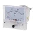 thumbnail image 3 of DYNWAVECA 85L1 Voltmeter Panel Meter Electrical Voltmeter Measurement - 0-450V, 62 x 55mm, 3 of 8